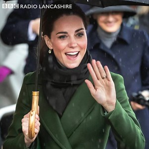 60K views · 163 reactions | We might have needed these ☂️ ... but it didn't stop us from giving the Duke and Duchess of Cambridge a warm Blackpool welcome on their visit to the resort. ☀️ Were you there? Can you spot yourself in the crowds?  | BBC Lancashire | Facebook