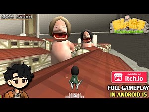AOTTG Mobile Full GamePlay • Attack On Titan Tribute Game Full GamePlay In Android • #attackontitan