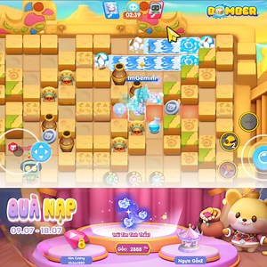 9.9K views · 47 reactions | Deal chớp nhoáng  Quà Nạp 500 Coin bao gồm Kim Cương Khóa, Ngựa Gỗ và Dấu Chân Vĩnh Viễn ⏰ Thời gian: chỉ từ 09.07- 18.07 ✨ Trái Tim Tinh Thể chính thức lên kệ, lấp lánh như crush nhìn bạn hôm nay ✨ --------------------------------  Bomber VNG  Chạm Bóng Nước - Boost Niềm Dzuiii #Bomber #BomberVNG #VNGGames | Bomber VNG | Facebook