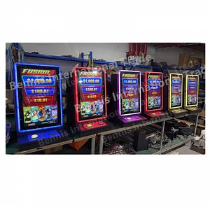 [Hot Item] Bartop Desktop Tabletop Slot Machine Fusion 5 Het Developer Software Emulator Console Skill Game Cabinet