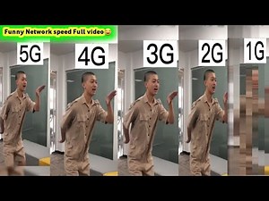 network speed 1g 2g 3g 4g 5g Original funny video