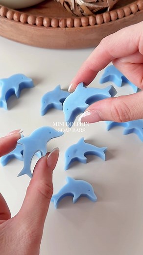 Mini Dolphin Soap Making: ASMR Soap Crafting