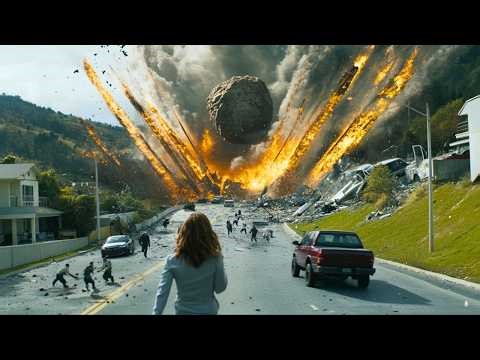 ☄️ TERROR! Uma chuva de meteoros ameaça DESTRUIR a Terra | FILME DE AÇÃO EM PORTUGUÊS