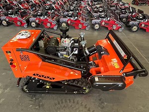 [Hot Item] Remote Control Diesel 195f Engine RC Grass Cutter Lawn Mower Grass Cutter