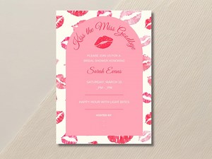 Embrassez le modèle numérique d'invitation d'adieu Miss pour les fêtes nuptiales et les célébrations nuptiales ! - Etsy France