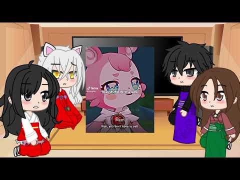 Inuyasha react to kagome as elysia parte 2 💖💖💖💖