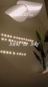 Step into serenity ✨🌿 A glimpse of pure relaxation awaits at June & July Spa and Cafe 📩 You may check the full list of our services here: qrco.de/junenjulyspacafe 📍 Find us at SMDC Jazz Mall, Ground Level, near tower D. Contact No.: 0917-625-8800 | SMDC Jazz Mall