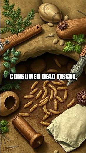 The Chilling Ritual of Ancient Maggot Therapy