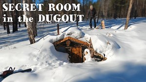 #dugout #shelter #bushcraft Hello! Finally, I got to bringing beauty and gloss to the appearance of my dugout in the forest. The dugout is two-room and cozy, and warm, but something was missing in it. Wooden shutters with your own hands! That's what she was missing. I had to sweat with a chainsaw: the chain was blunted very quickly, there was not enough gasoline, and in general it became problematic to cut straight. The saw leads in one direction. With a sin in half, I sawed the boards on the do