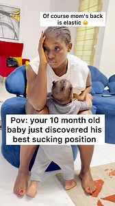 Babies are so annoyingg…. Who showed him this style? | Lolo Mbakara