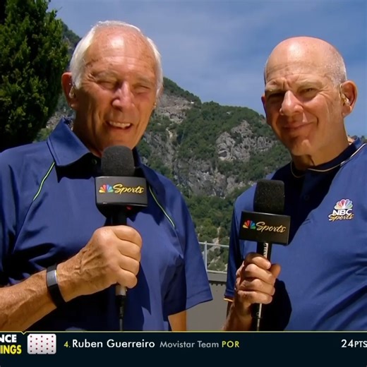 "I think every cycling fan in Europe is on top of the mountain [Grand Colombier]." #TDF2023 📺: Peacock | NBC Sports Cycling