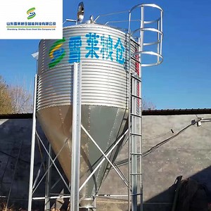 [Hot Item] Grain Storage Customized Poultry Feed Steel Silo for Sale