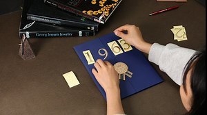 Tri-fold 60th Birthday Decorations Party Poster with Golden Number Stickers, Party Supplies Anniversary Decorations Birthday Gifts for Women & Men, 60th Anniversary Poster Gifts, Back in 1963