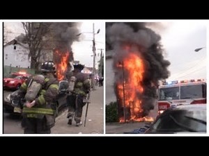 Paterson NJ Fire Department operates at a 2nd Alarm Fire on arrival 13 Pearl St Early Footage!