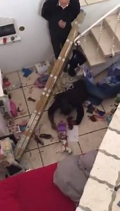 Hanging a Chandelier Epic Fail..... | Laughing Videos