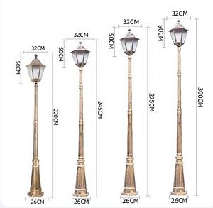 [Hot Item] Premium Huatai Customizable Outdoor Garden Lighting Poles for All Spaces