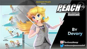 Assistant Peach Mod for Super Smash Bros. Ultimate | SSBU Mods
