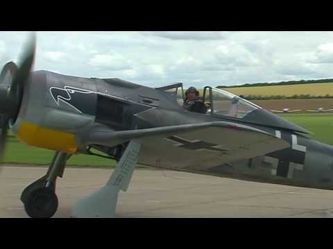 Duxford Focke Wulf 190 and Messerschmitt 109 WW2 Fighter