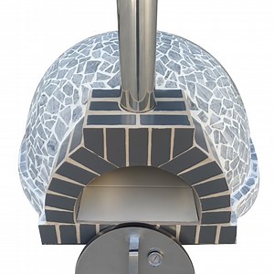 [Hot Item] Neapolitan Pizza Clay Oven Rotating Burner Kits Commercial Pizza Oven Insulation Board