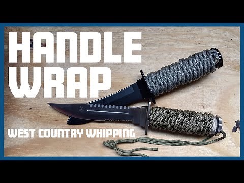 Paracord Handle Wrap Tutorial—West Country Whipping