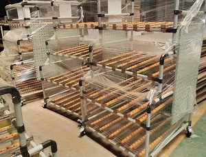 [Hot Item] Heavy Duty Plastic Skate Wheel Roller Track Flow Rail for Gravity Conveyor Line