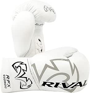 Boxing RFX-Guerrero Pro Fight Gloves, HDEF Hard, Lace-up Closure, Stiffer & Firmer Feel, Approved for Competition