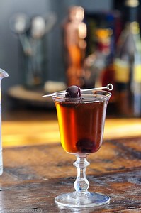 Chocolate Manhattan Cocktail