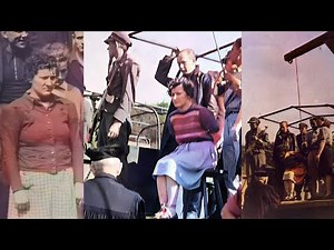 Execution Of The Female Stutthof Guard Who Froze Prisoners To Death