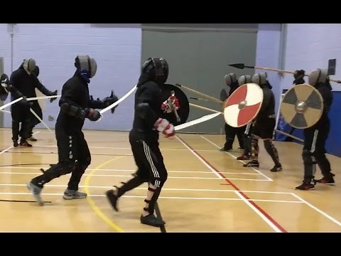 Melee Combat! Spear vs Sword
