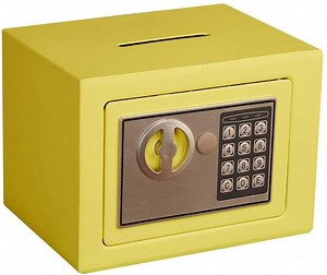 [Hot Item] Mini Cash Box Electronic Steel Money Coin Safe Home Office Safe Box for Money