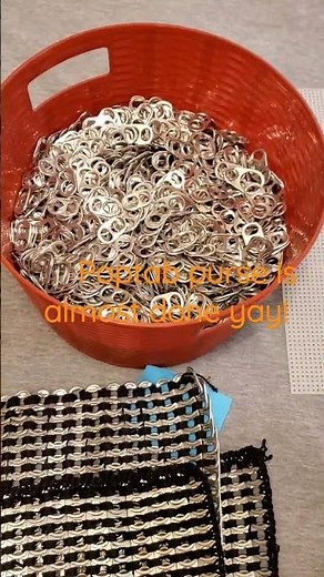 Crochet Pop Tab Purse || Pop Tab purse #crochetlove #handmade