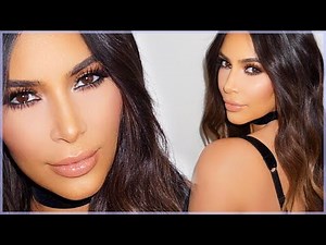 KIM KARDASHIAN BRONZE SMOKEY EYE LOOK | Sexy & Dramatic Makeup Tutorial