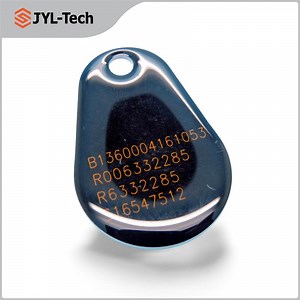 [Hot Item] EV Charging Ocpp Cashless Payment Pear Smart Contactless NFC Keychain 13.56MHz RFID Epoxy Keyfob