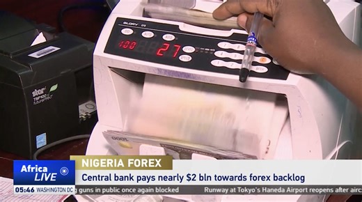 Nigeria's central bank has paid nearly 2 billion U.S. dollars in outstanding foreign exchange forwards to clear a backlog of dollars, addressing concerns over the country's 7 billion U.S. dollars matured forex forwards. The move aims to boost foreign exchange market confidence. | CGTN Africa | Facebook