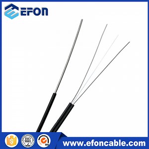 [Hot Item] LSZH PVC Jacket FTTH Indoor Flat Drop Cable Fiber