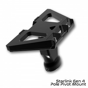 Starlink Gen 4 Pivot Pole Mount for RV, Bus, Overland, and Home. STEP - Etsy Australia