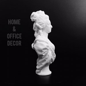 Marie Antoinette Queen Bust Alabaster Sculpture Greek Handmade Statue 17cm