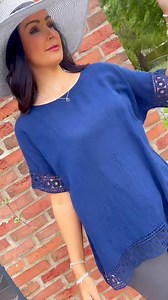 10K views · 64 reactions | Detailed linen tops 凉 | Tilletts | Facebook