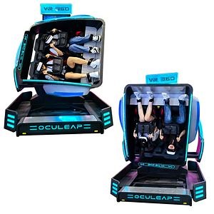 [Hot Item] 8d Motion Cinema 360 Vr Arcade Game Roller Coaster Simulator