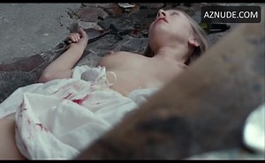 Isild Le Besco Breasts, Bush Scene in Deep In The Woods