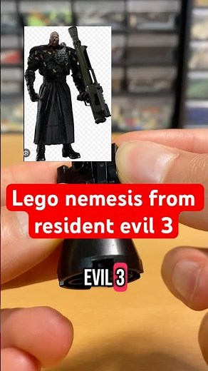 Nemesis from RE3 #lego #residentevil #residentevil3 #legomoc