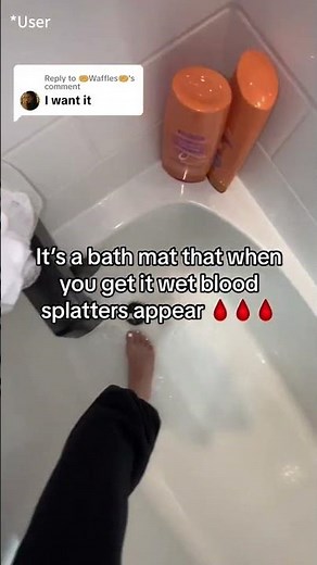 "Bloody Bath Mat: The Perfect Blend of Horror and Comfort! Up to 70% Off! 😱🛁" #lightinthebox