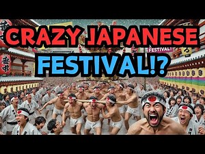 From Naked Festivals to Mud Madness!? Top 5 Craziest Japanese Festivals!