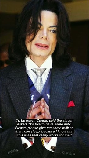MICHAEL JACKSON'S LAST MILK #michaeljackson #kingofpop