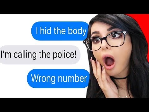 TEXTING PRANK ON STRANGERS