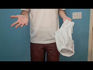 Carer incontinence plastic pants review: best I have ever tried! PU coated nylon diaper cover