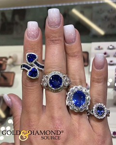 Sapphire is the #Birthstone of September. 💙 Did you know Sapphires are considered as a Royal 👑 Gemstone for many years? 👉 https://bit.ly/2CYcRzp Happy Birthday September Royal Babies!! 🎂 #SapphireRings #Sapphire | Gold & Diamond Source