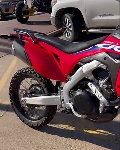 We just got a 2022 Honda CRF450L with only 1,849 miles on the dash! Call/text 281-392-8850! #bestpowersportsdealershipintexas #katytx #wildwestmotoplex #buywildorridemild #wegotthegoods #buybestatwildwest #ridered | Wild West Motoplex