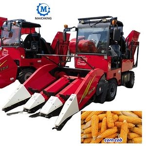 [Hot Item] Mini Corn Harvester Combine Maize Harvester Corn Forage Harvester Corn Silage Making Machine