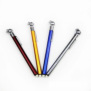 [Hot Item] Small Portable Pen Tire Pressure Gauges Colorful Rule Meter